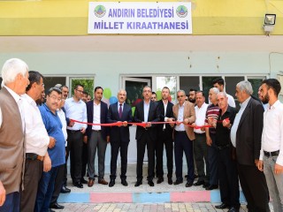 BAŞKAN GÜNGÖR, ANDIRIN’I ZİYARET EDEREK İNCELEMELERDE BULUNDU