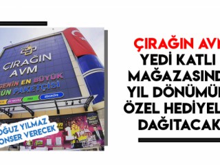 YEDİ KATLI MAĞAZADA YILDÖNÜMÜ ŞENLİĞİ BAŞLIYOR