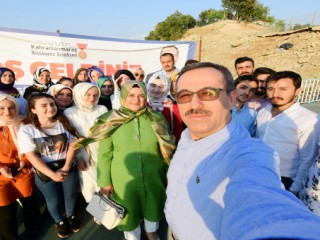 Başkan Güngör Gençlerle
