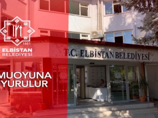 ELBİSTAN BELEDİYESİNDEN KAMUOYU DUYURUSU