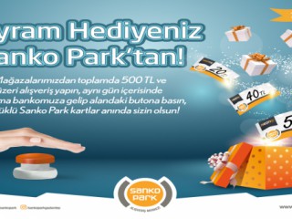 SANKO PARK’TA BAYRAM ALIŞVERİŞİ ŞENLİĞE DÖNÜŞECEK