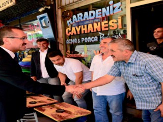 Başkan Güngör Esnafla Buluştu