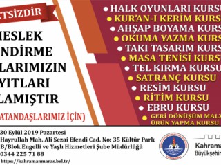 Bu Kurslarda Engel Yok!