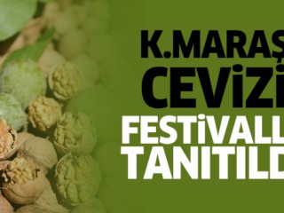 Kahramanmaraş Cevizi Festivalle Tanıtıldı