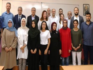 KMTSO BAŞKANI ZABUN TEKSTİL MÜHENDİSLERİNİN İLK DERSİNE KATILDI