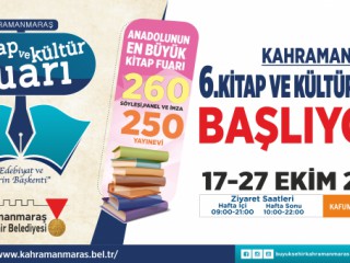 100. yıl etkinlikleri kapsamında 6. Kitap ve Kültür Fuarı Geliyor