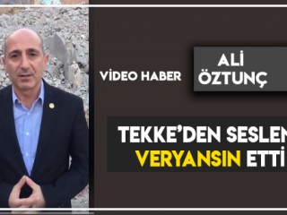 Ali Öztunç'tan VERYANSIN