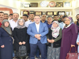 BAŞKAN GÜVEN'DEN, İŞTEN ÇIKARTILAN TAŞERON İŞÇİLERE DESTEK