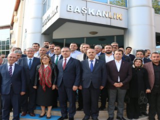 BAŞKAN ŞAHİN VE GÖNGÖR’DEN PAZARCIK’A ZİYARET