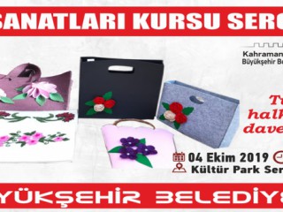 El Sanatları Sergisi Açılıyor