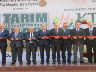 KAHRAMANMARAŞ TARIM FUARI AÇILDI