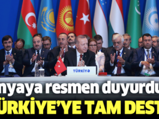 TÜRK KONSEYİ ZİRVESİ YAPILDI