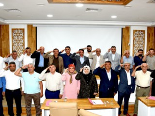 'TÜRKOĞLU BELEDİYE MECLİSİNDEN ASKER SELAMI ile BARIŞ PINARI HAREKATINA DESTEK'