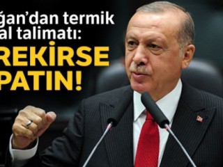 Başkan Erdoğan'dan termik santral talimatı: Gerekirse kapatın .