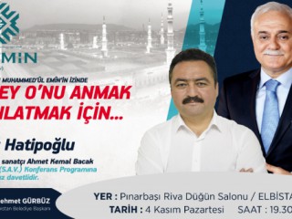 Başkan Gürbüz’den, Hatipoğlu Programına Davet