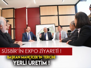 Başkan Mahçiçek’in Tercihi, Yerli Üretim Süs Bitkileri