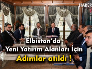 Elbistan'da Yeni İstihdam Alanı