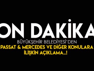 Kahramanmaraş Büyükşehir'den Son dakika açıklaması !