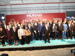 MÜSİAD’ın Milli Üretim Üssü TEKMÜSKOOP’un Resmi Temel Atma Töreni Gerçekleştirildi