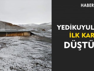 Yedikuyular’a Yılın İlk Karı Düştü