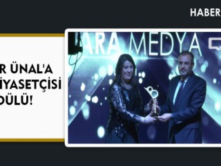 MAHİR ÜNAL'A YILIN SİYASETÇİSİ ÖDÜLÜ!