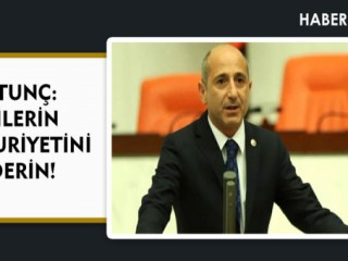 ÖZTUNÇ: İŞÇİLERİN MAĞDURİYETİNİ GİDERİN!