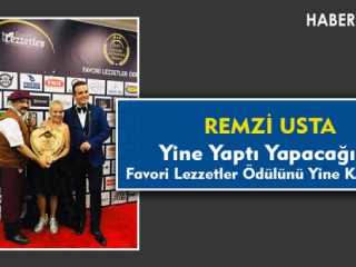 REMZİ USTA'dan Bir Ödül Daha !