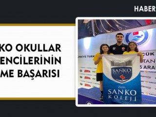 SANKO OKULLAR ÖĞRENCİLERİNİN YÜZME BAŞARISI