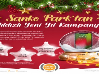 SANKO PARK’TAN 5 YILDIZLI YILBAŞI KAMPANYASI