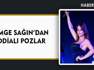 Simge Sağın'dan İddialı Pozlar