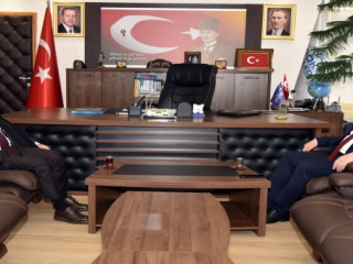 TEİAŞ BÖLGE MÜDÜRÜ İNANÇ, BAŞKAN AYDIN’I ZİYARET ETTİ