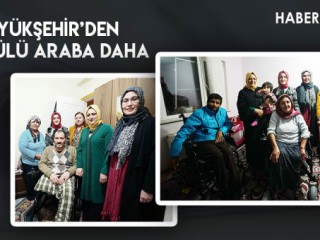 Büyükşehir’den İki Akülü Araba Daha