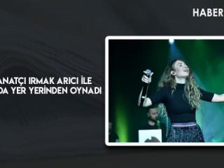 GENÇ SANATÇI IRMAK ARICI İLE ÜSKÜDAR’DA YER YERİNDEN OYNADI