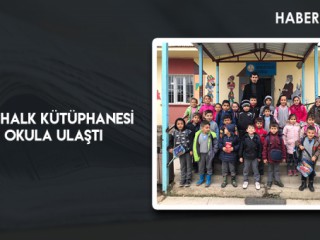 Gezici Halk Kütüphanesi 26 Okula Ulaştı