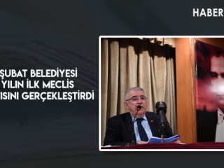 Onikişubat Belediyesi Yeni Yılın İlk Meclis Toplantısını Gerçekleştirdi