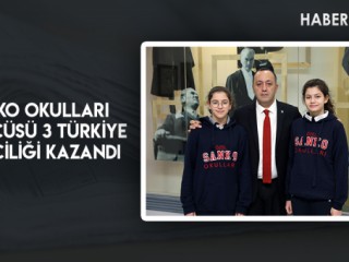 SANKO OKULLARI YÜZÜCÜSÜ 3 TÜRKİYE BİRİNCİLİĞİ KAZANDI