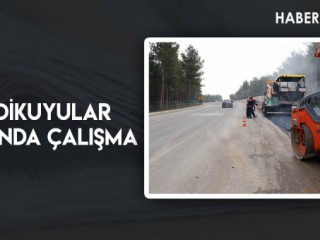 Yedikuyular Yolunda Çalışma