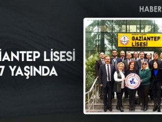 GAZİANTEP LİSESİ 87 YAŞINDA