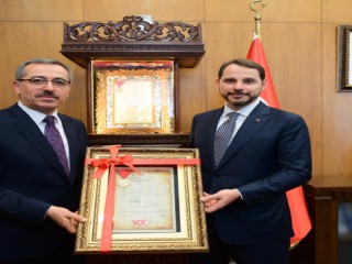 Hazine ve Maliye Bakanı Albayrak’tan Ziyaret