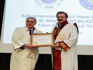 Hisarcıklıoğlu'na Fahri Doktora Ünvanı