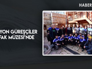 ŞAMPİYON GÜREŞÇİLER MUTFAK MÜZESİ’NDE