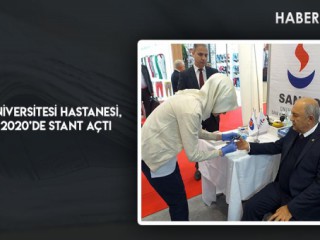 SANKO ÜNİVERSİTESİ HASTANESİ, PENTEX 2020’DE STANT AÇTI