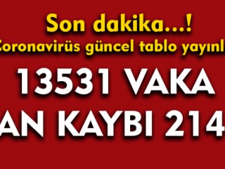 Bakanlık Açıkladı Vaka ve Ölüm Sayısı arttı !