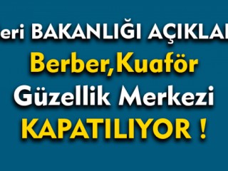 İçişleri Bakanlığı 81 ile Gönderdi ! Kapatılacak !