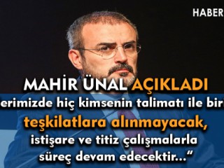 Mahir Ünal Açıkladı!