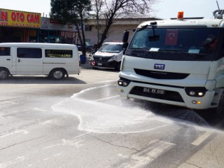 Sanayi Sitesi Dezenfekte Edildi