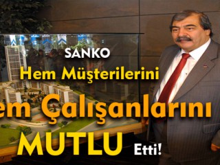 Sanko'dan Alkışlanacak Hareket !