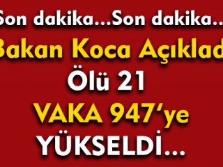 Son dakika... Türkiye'de koronavirüsten ölenlerin sayısı 21'e yükseldi