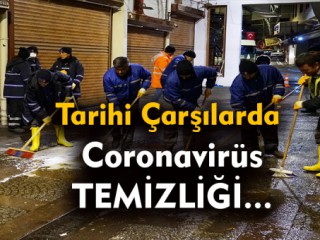 Tarihi Çarşılarda Temizlik