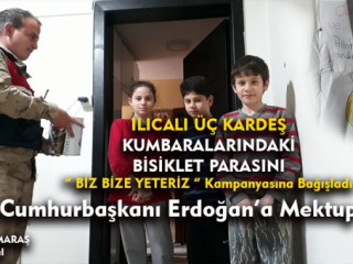 Bisiklet Paralarını Jandarmaya Verdiler